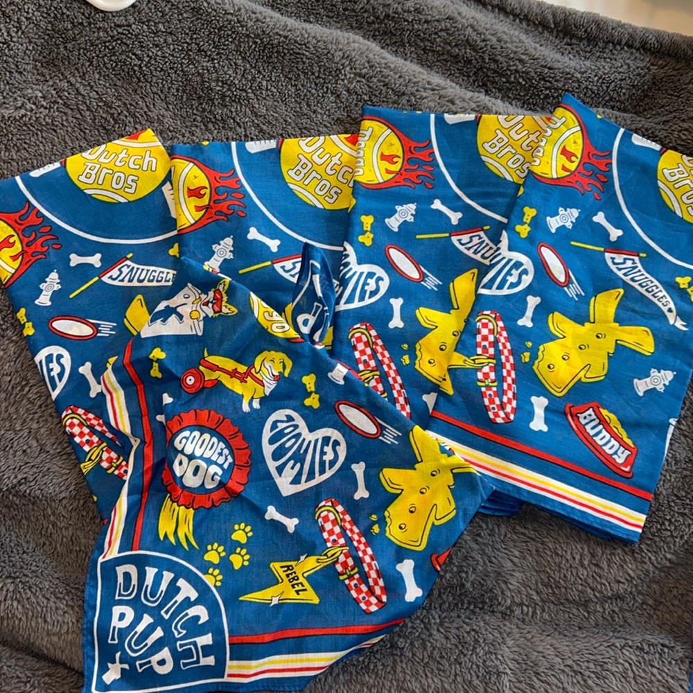 5 dutch bros dog bandana